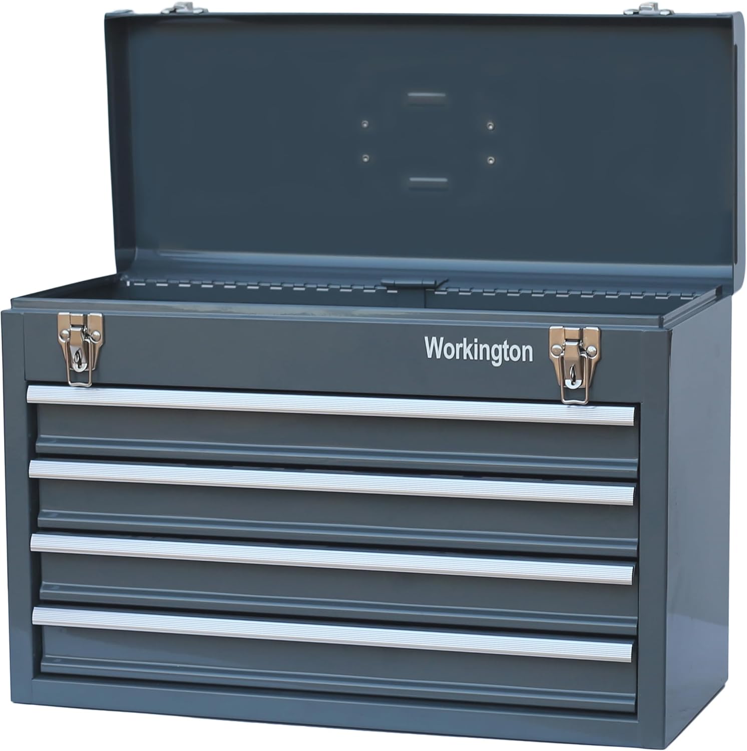 Workington Portable Metal Tool Chest with 4 Drawers, 20