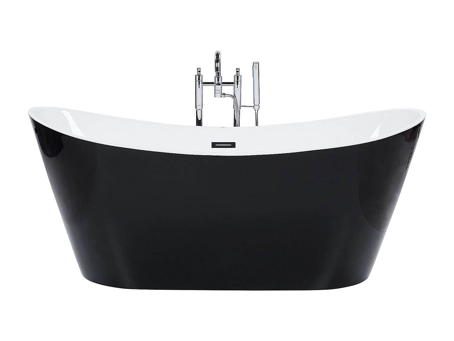 Baignoire îlot ANTIGUA 160 x 76 cm Noir