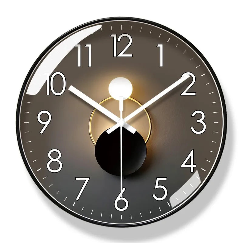 SilenceLux | Luxe Ronde Wandklok