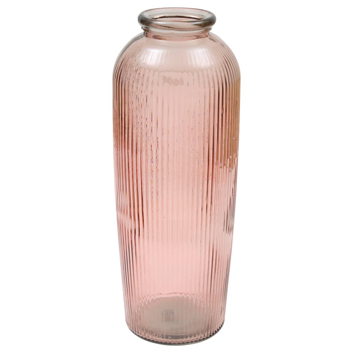 Vase "Luz" Pink, H.72 cm
