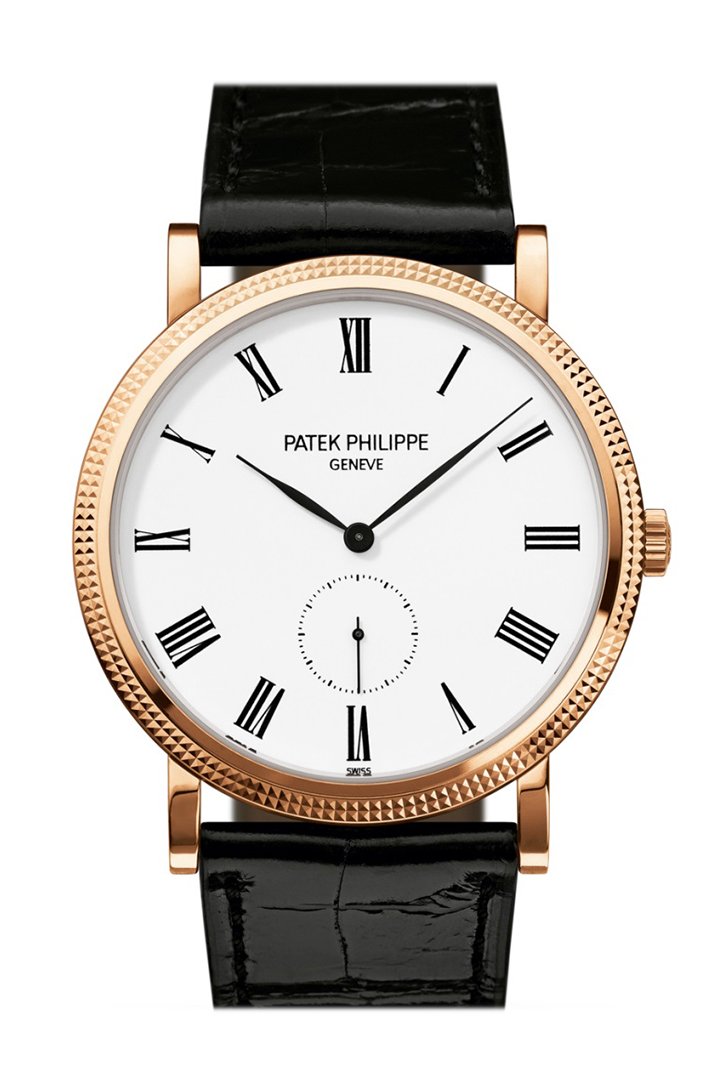 PATEK PHILIPPE Calatrava White Dial 18kt Rose Gold Men's Watch 5119R-001(1:1 replica) - Elite Watch Atelier