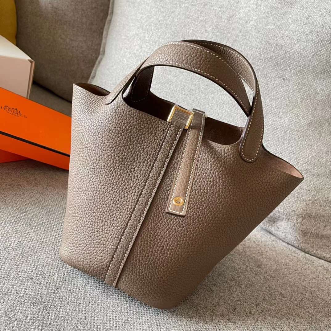 Hermès Picotin Leather 18cm Bag1:1High-quality replica
