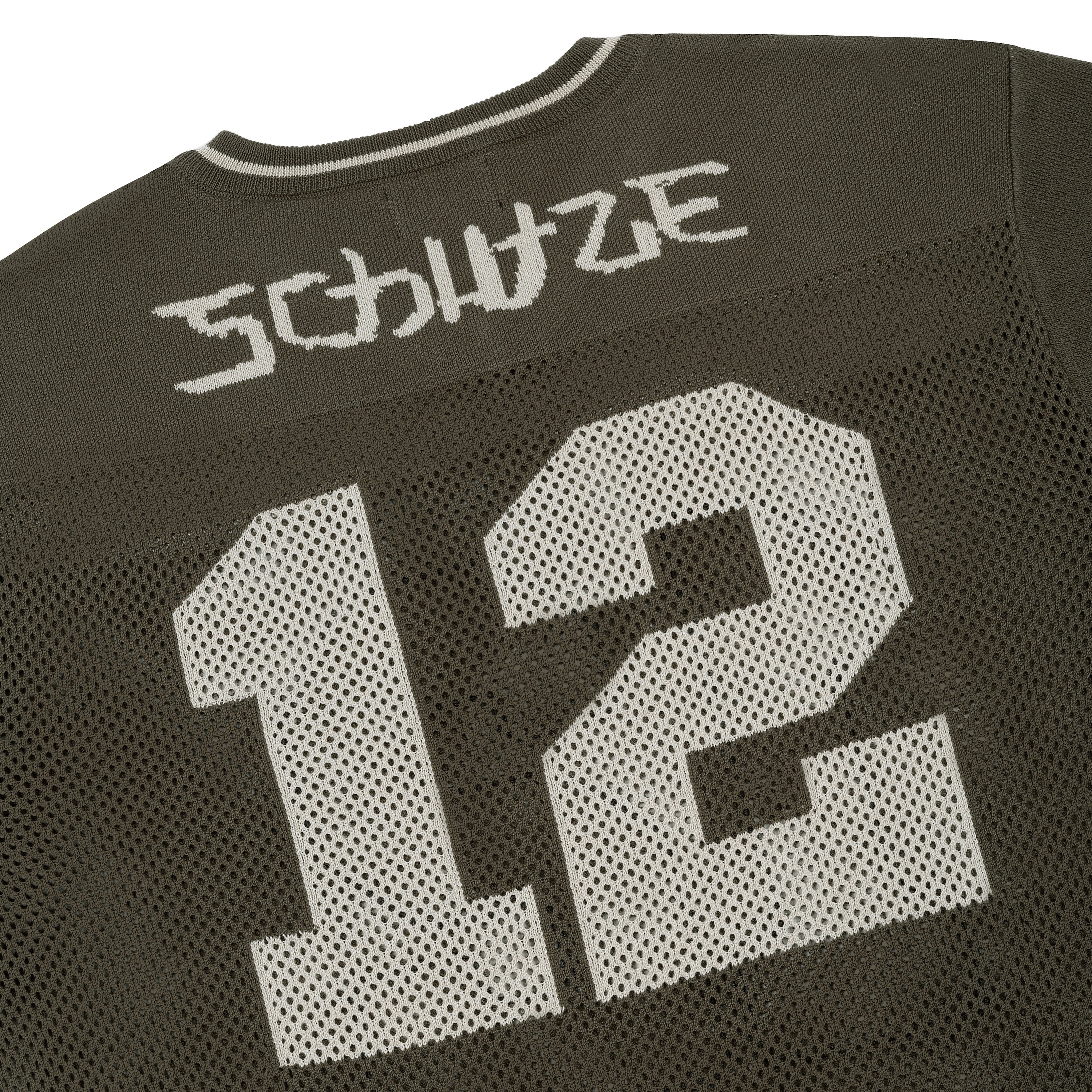 "sashiko v2" knit jersey brown