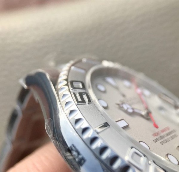 Replica Rolex Yacht-Master 116622 JF Silver Dial on SS Bracelet SH3135 - Top club