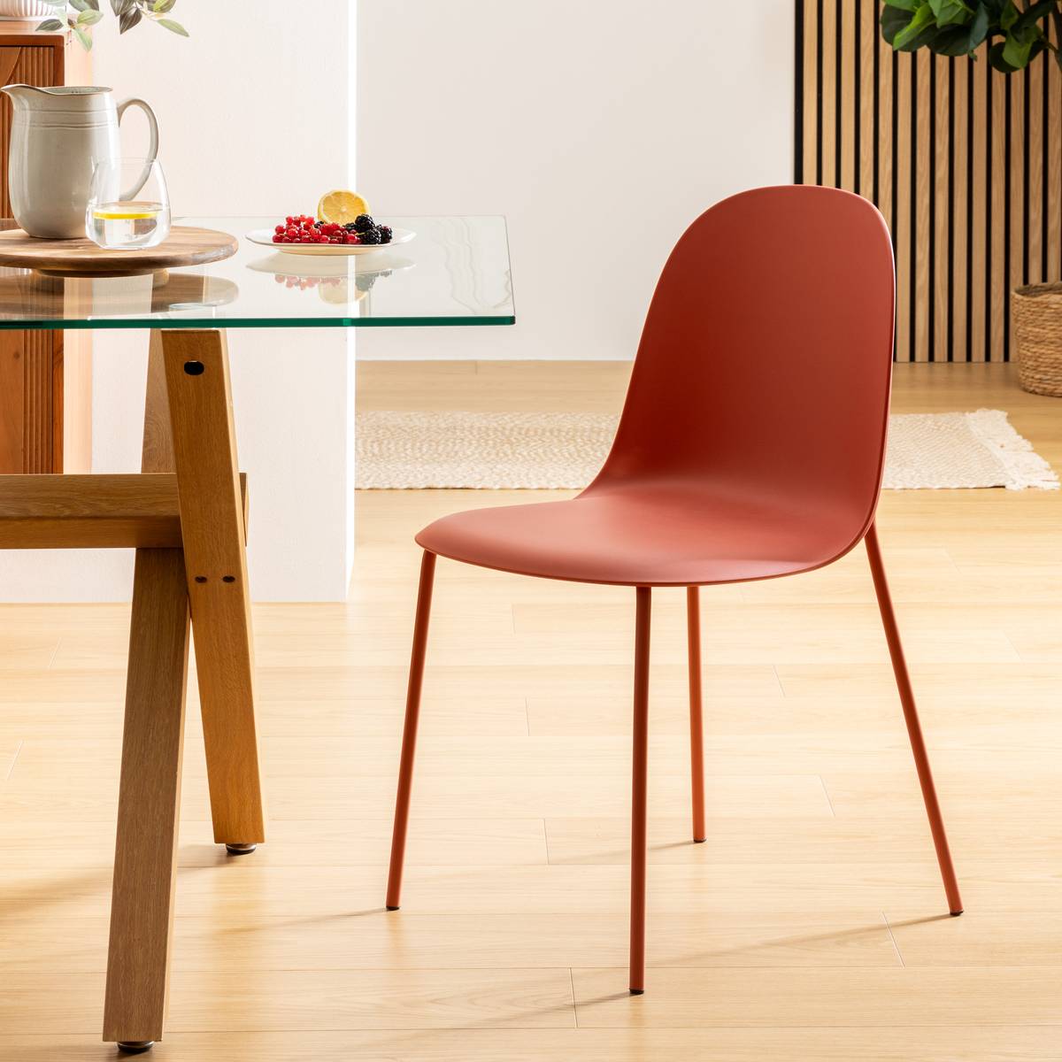 Chair "Asan" Terracotta, 1 seat