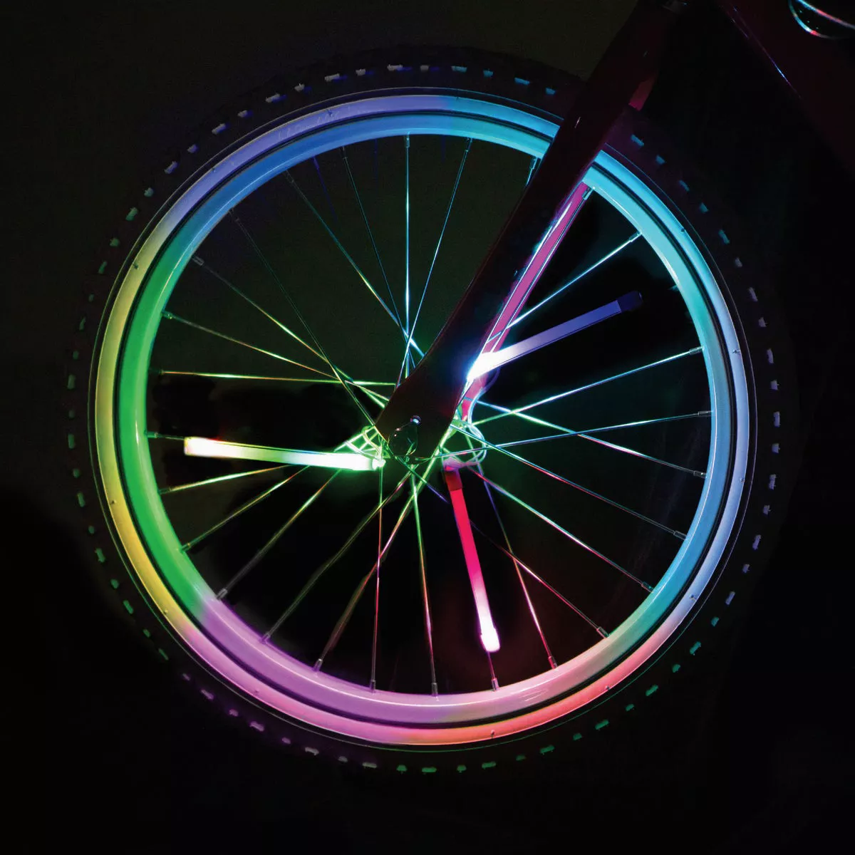 Brightz Spinbrightz LED Color Morphing Bicycle Wheel Tube Lights