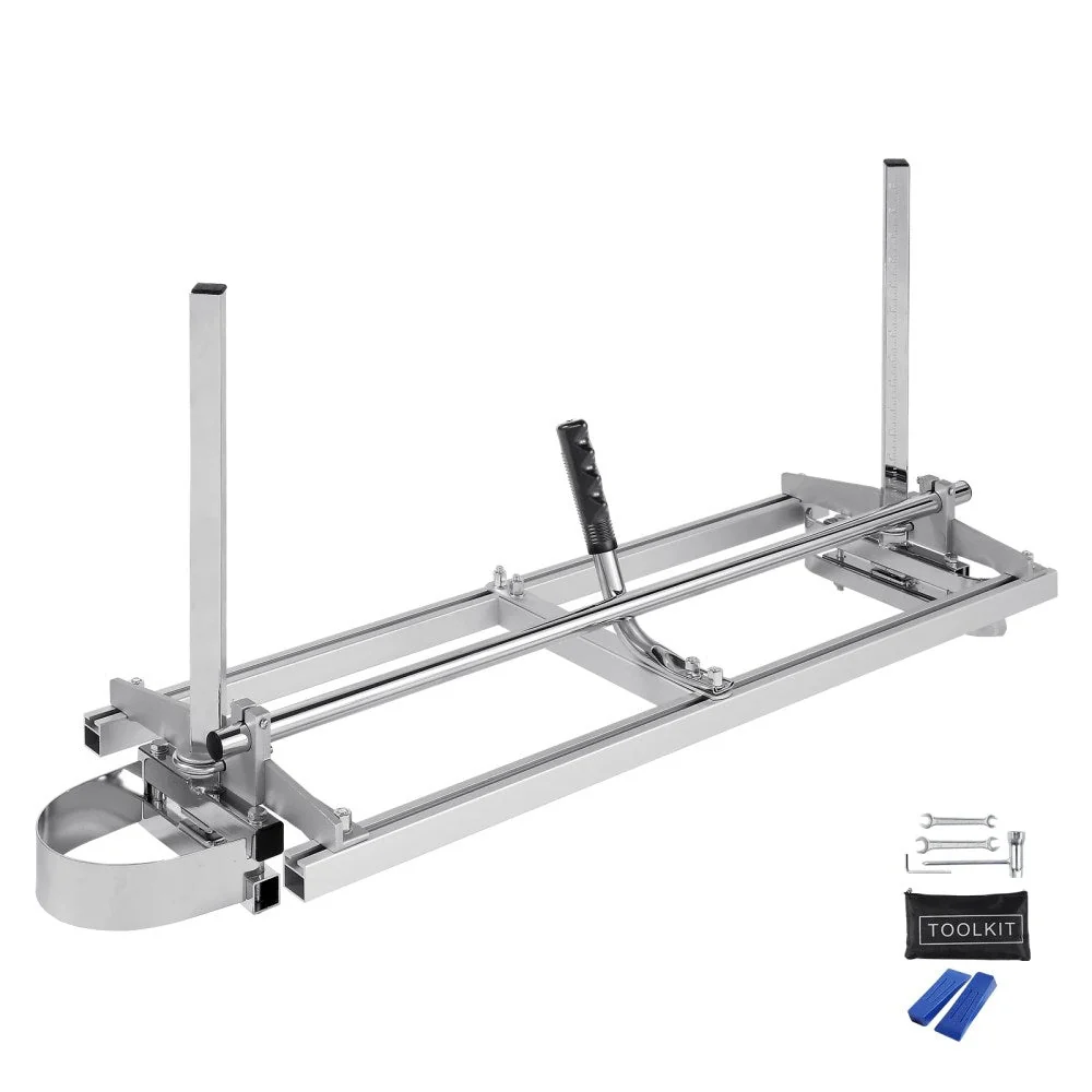 VEVOR Chainsaw Mill, Galvanized Steel, 14-36 in Guide Bar, 0.2-11.81 in Cutting Thickness - Image 5 VEVOR Chainsaw Mill, Galvanized Steel, 14-36 in Guide Bar, 0.2-11.81 in Cutting Thickness - Image 5
