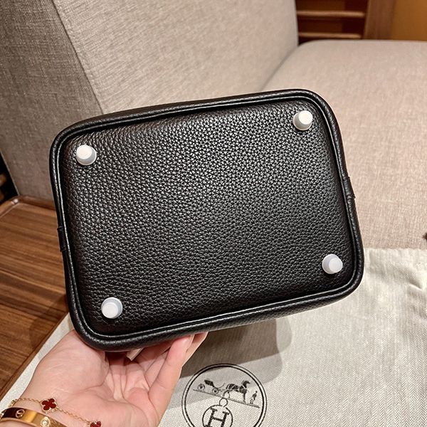 Hermès Picotin Replica Lock MM – Noir1:1High-quality replica