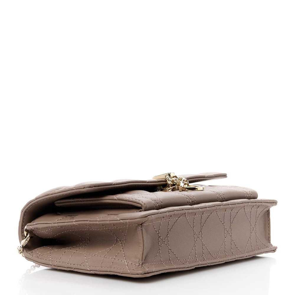 Shop Dior Warm Taupe Cannage Replica Handbags – Mirror Quality1:1High-quality replica