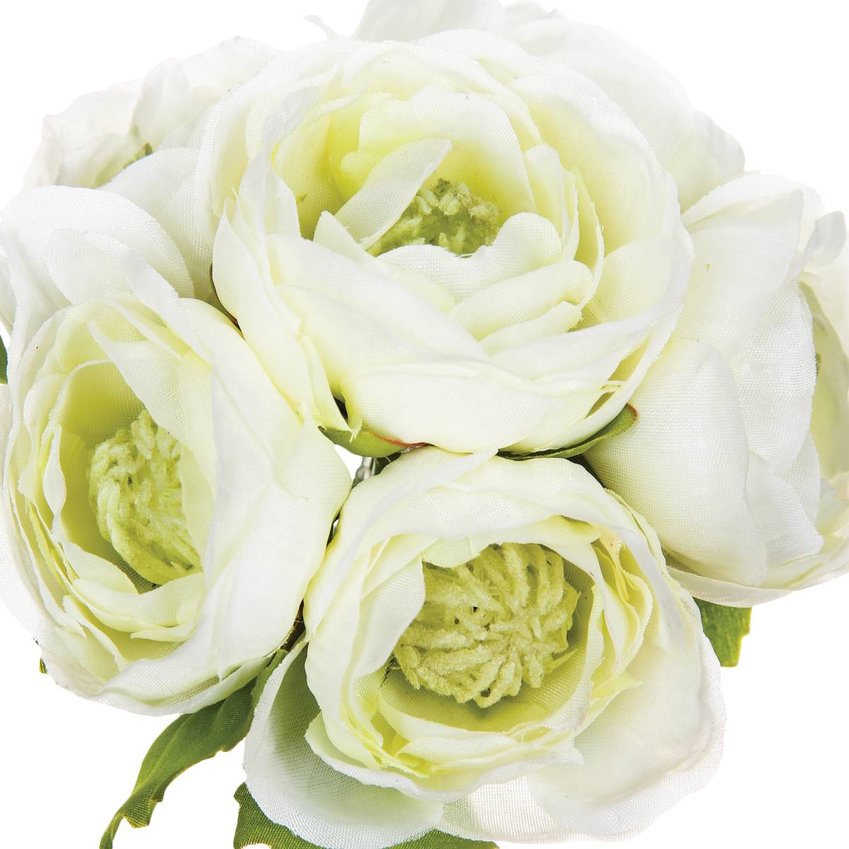 Bouquet 6 artificial buttercups H.25 cm