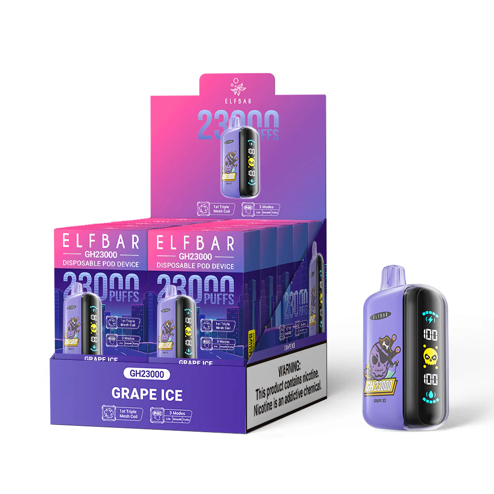 ELFBAR GH23000 jednorazowy e-papieros (wszystkie smaki)