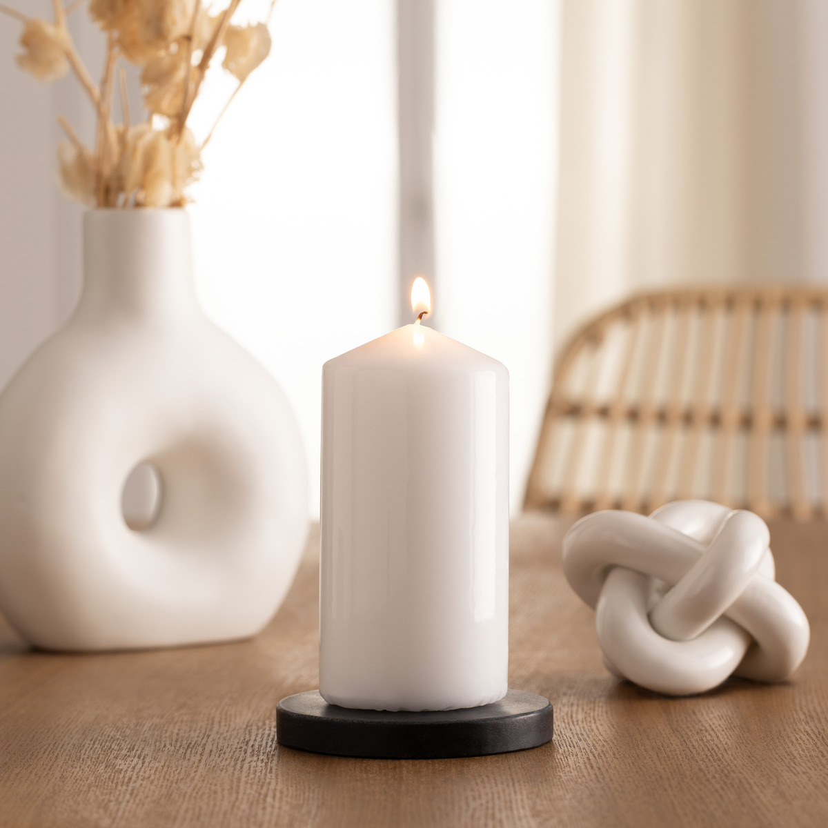 Scented candle "Nina" Jasmine, 400g