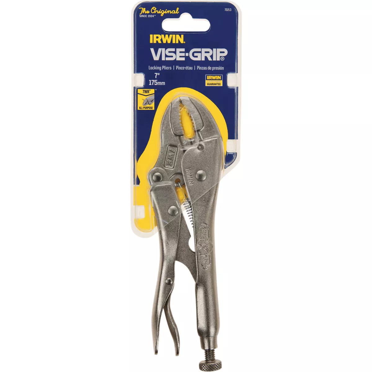 Irwin Vise-Grip The Original 7 In. Curved Jaw Locking Pliers with Cutter