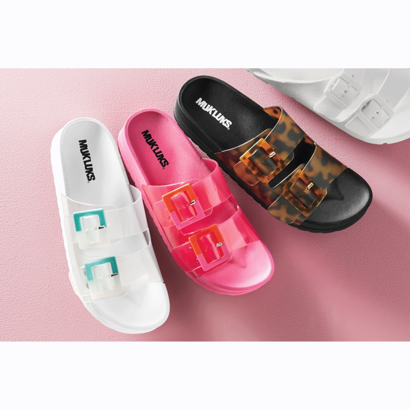 Grand Cayman Jelly Slide with See-Through Straps - MIDNIGHT VELVET CATALOG