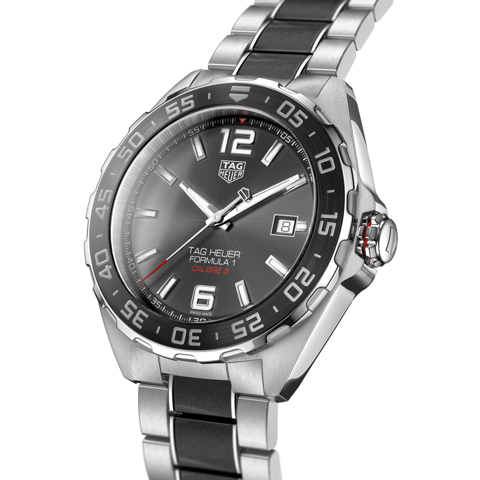 TAG Heuer Replica Watch Formula 1 Date Automatic 43 mm Steel & Ceramic(1:1 replica) - Top club