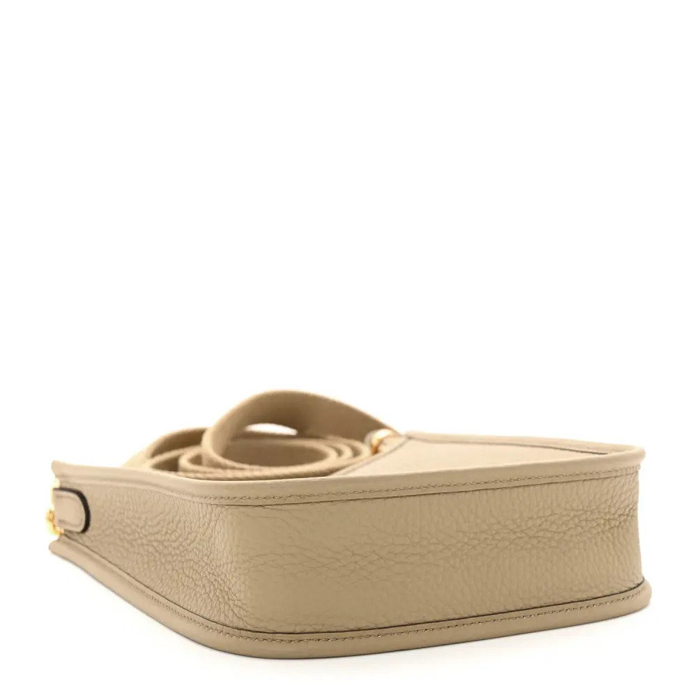 Hermès Beige Marfa Taurillon Clemence Leather Amazone Evelyne TPM Gold Hardware High-quality Replica1:1High-quality replica