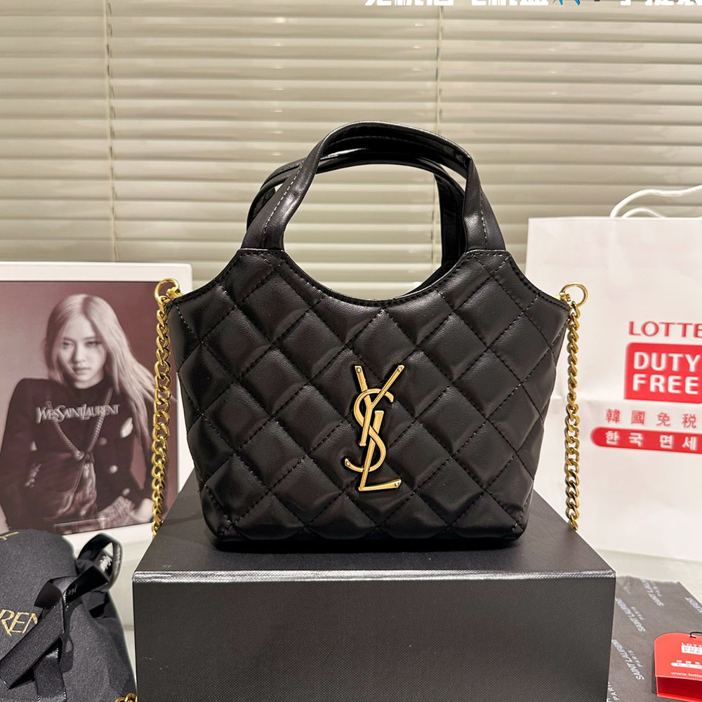 SAINT LAURENT YSL Loulou Medium 32- quilted leather