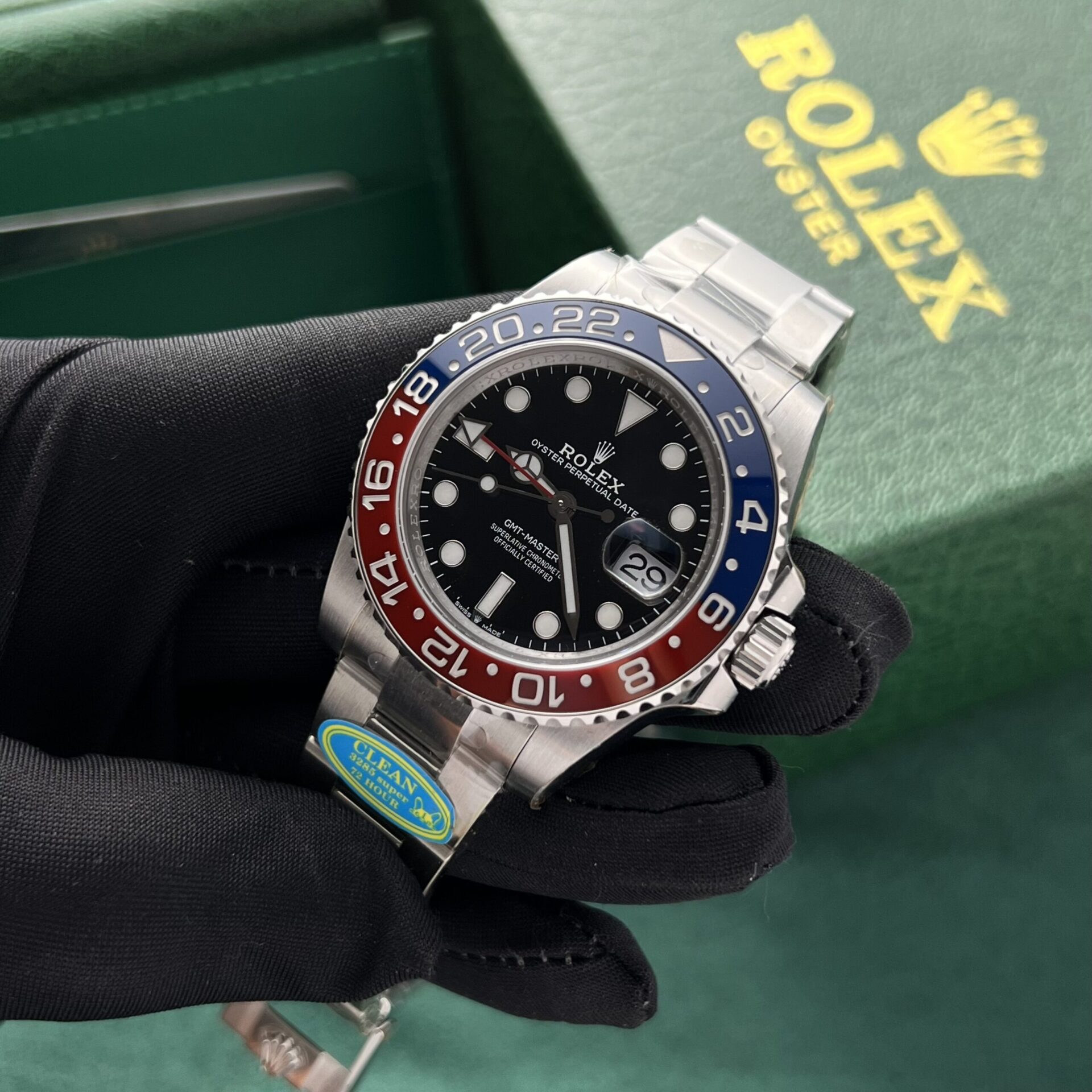 Rolex Replica Watches GMT-Master II 116719BLRO Pepsi Clean Factory 40mm - Elite Watch Atelier