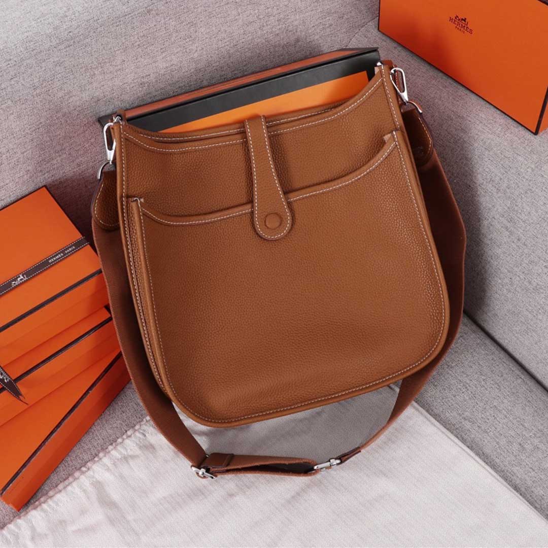 Replica Hermes Aaa-Evelyne Iii 29 Bag Orange/Black/Blue1:1High-quality replica