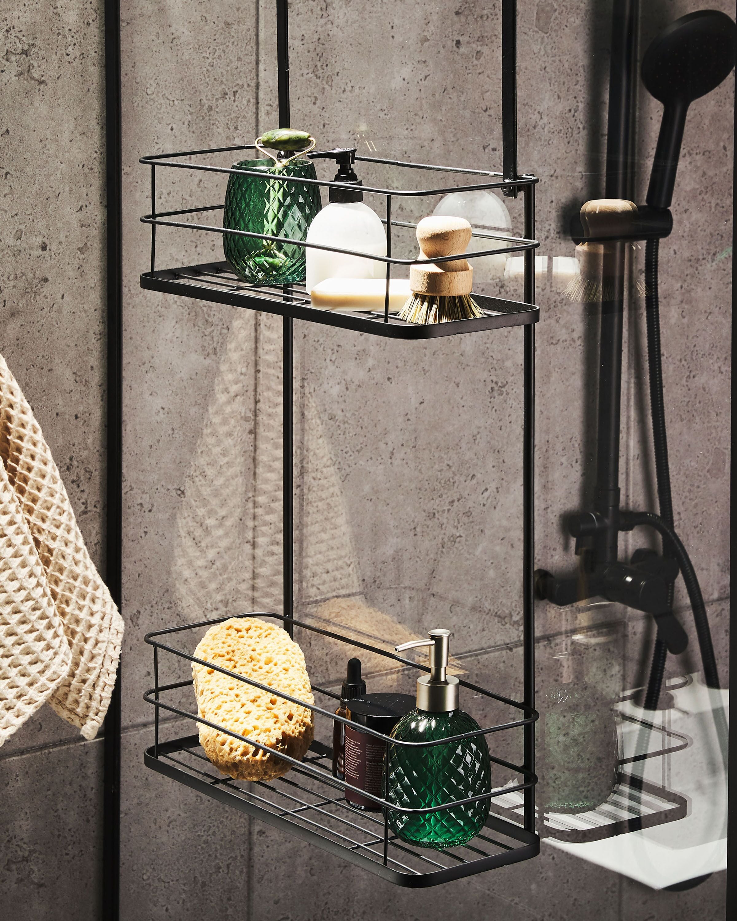 Hanging Shelf TAYASU Metal Black