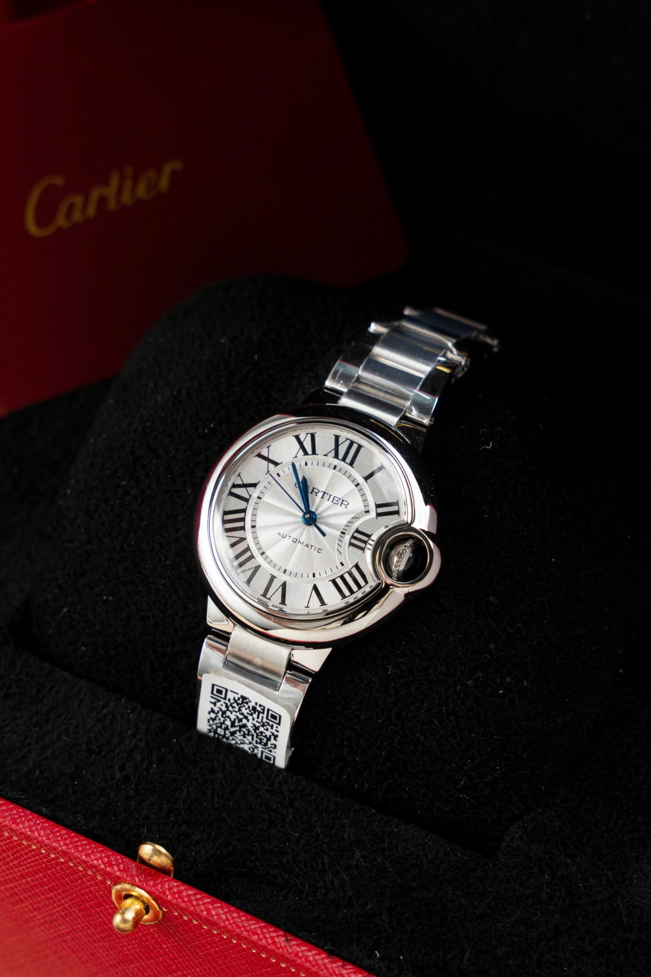 Cartier Ballon Bleu W6920046 Replica Watch White Dial Metal Wire AF Factory 36mm - Top club