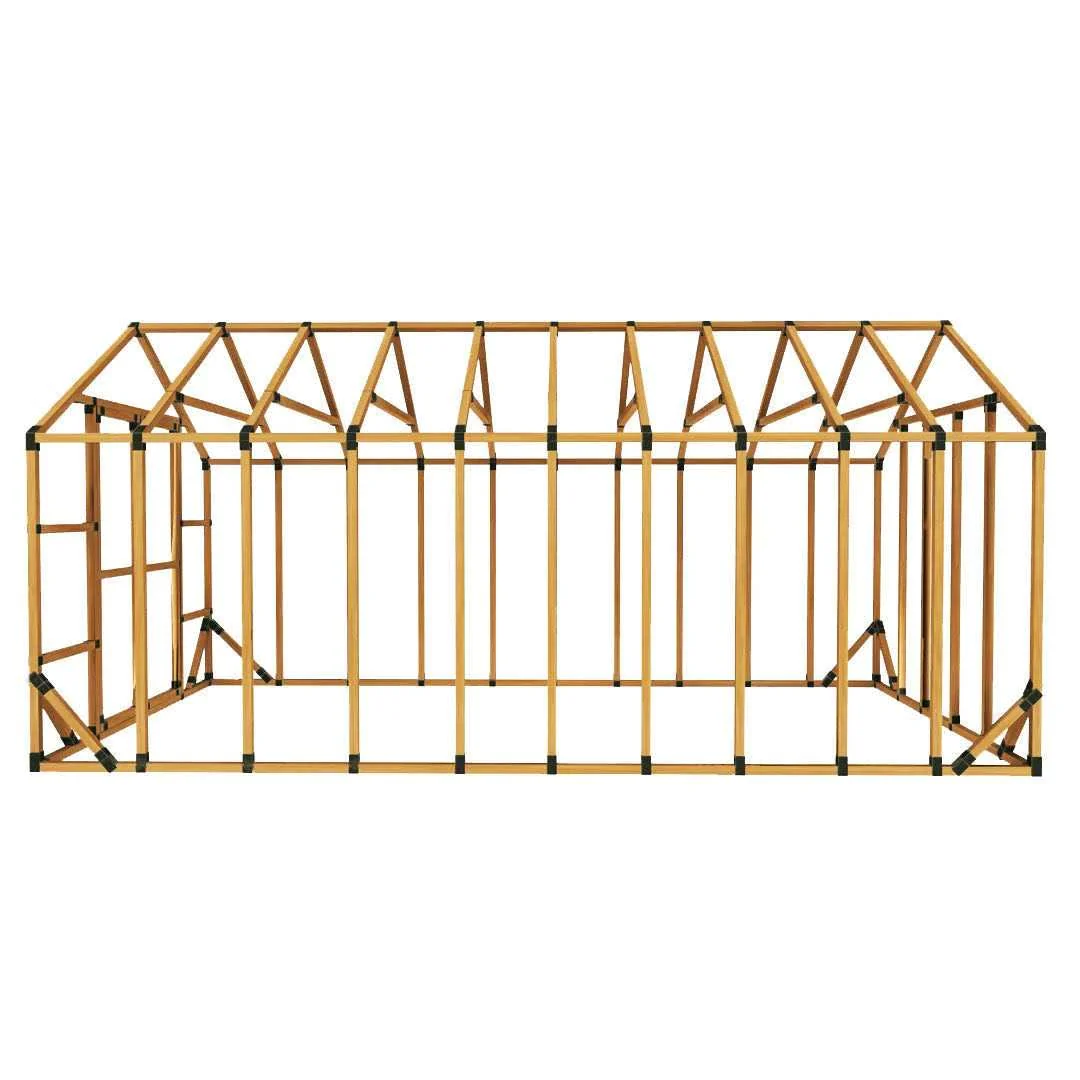 E-Z Frames DIY Greenhouse Bracket Kit, 10 ft. x 20 ft. - Image 4 E-Z Frames DIY Greenhouse Bracket Kit, 10 ft. x 20 ft. - Image 4