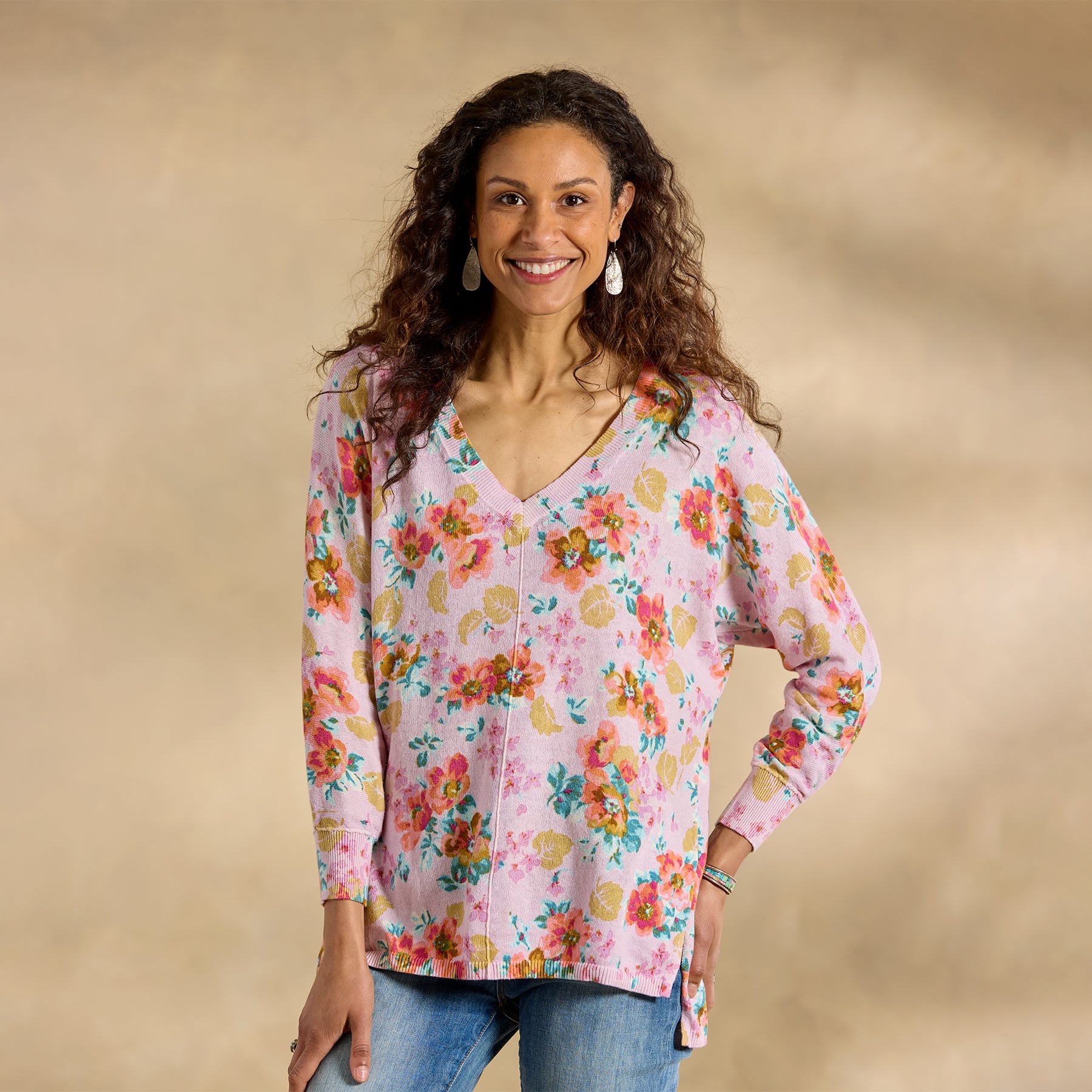 Floral Johanna Sweater - Sundance Clothing