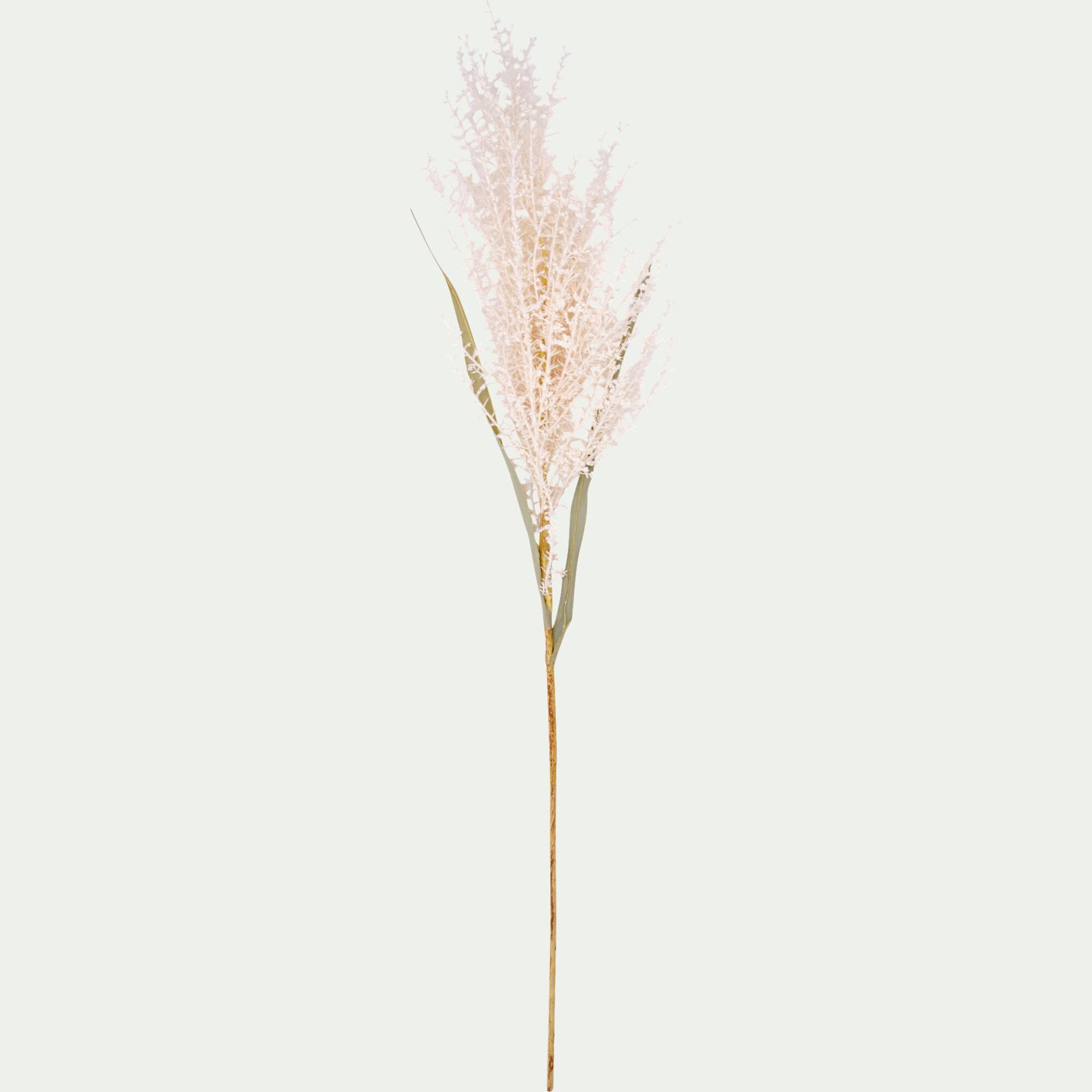 LIERI - Branchage de Noël artificiel de pampa H114cm - blanc
