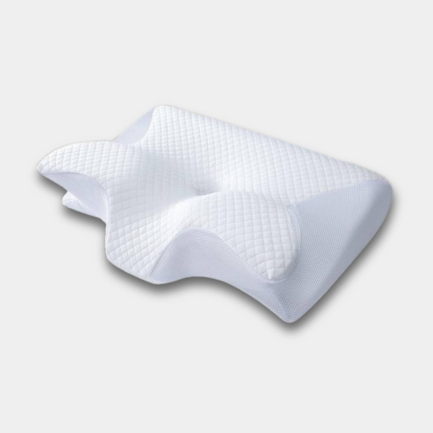Adaptief Comfort Traagschuim Kussen – Zorgt voor Juiste Nek- en Schouderuitlijning – Ademend Stof voor Verbeterde Luchtstroom