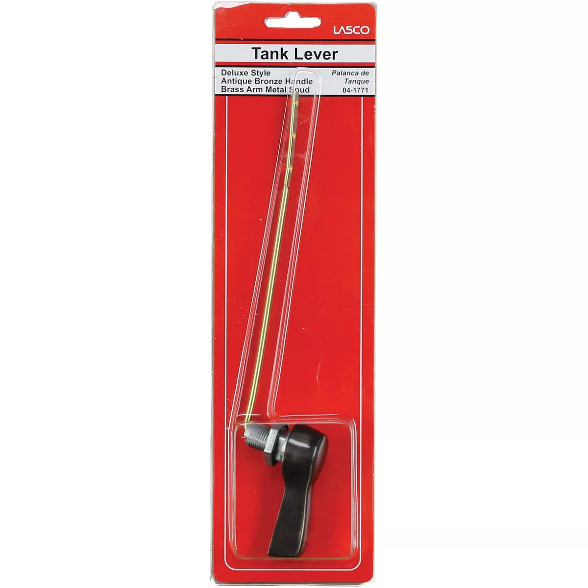 Lasco Antique Bronze Tank Lever with Alloy Arm