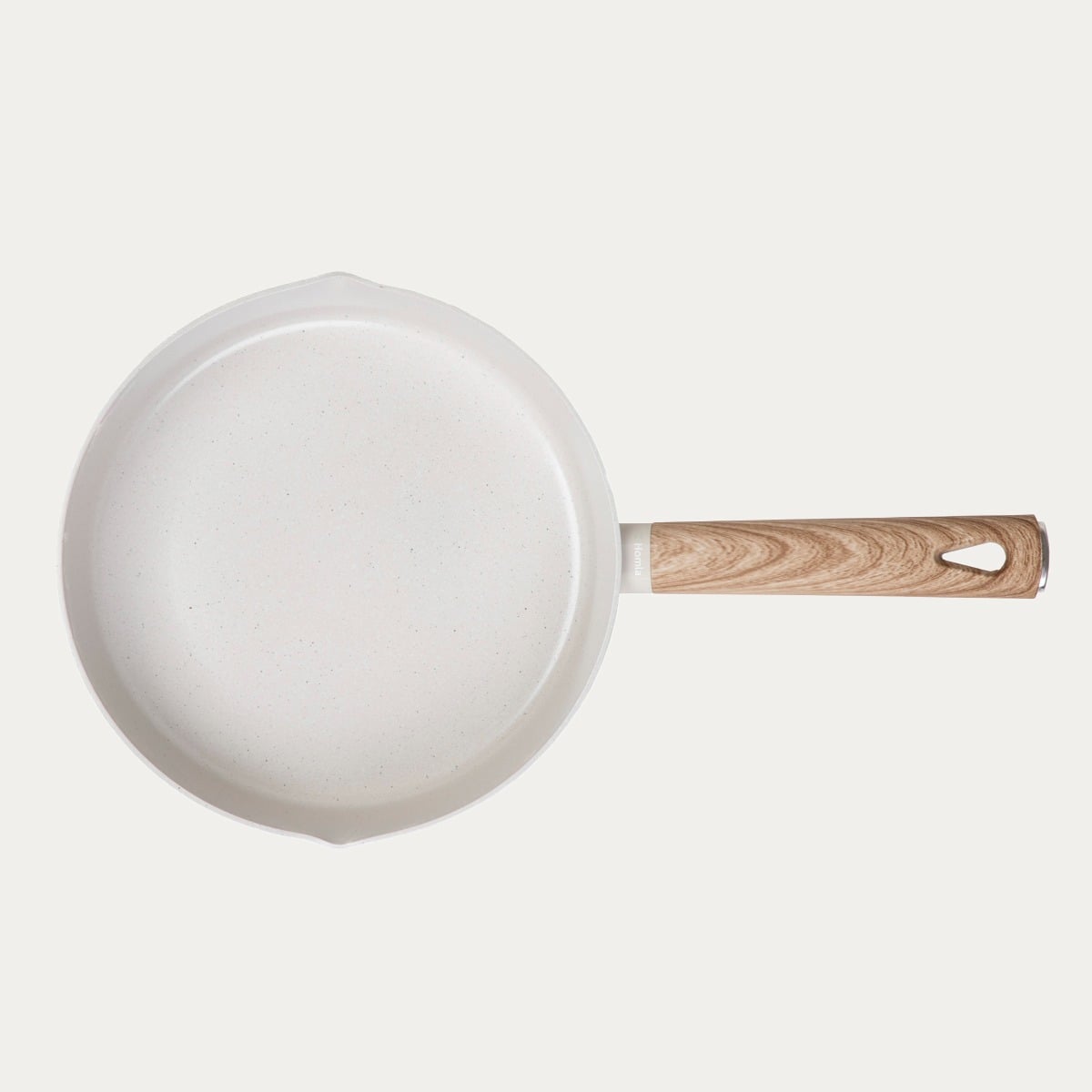 Patelnia LOREBURN z powłoką ceramiczną śmietankowa 24 cm