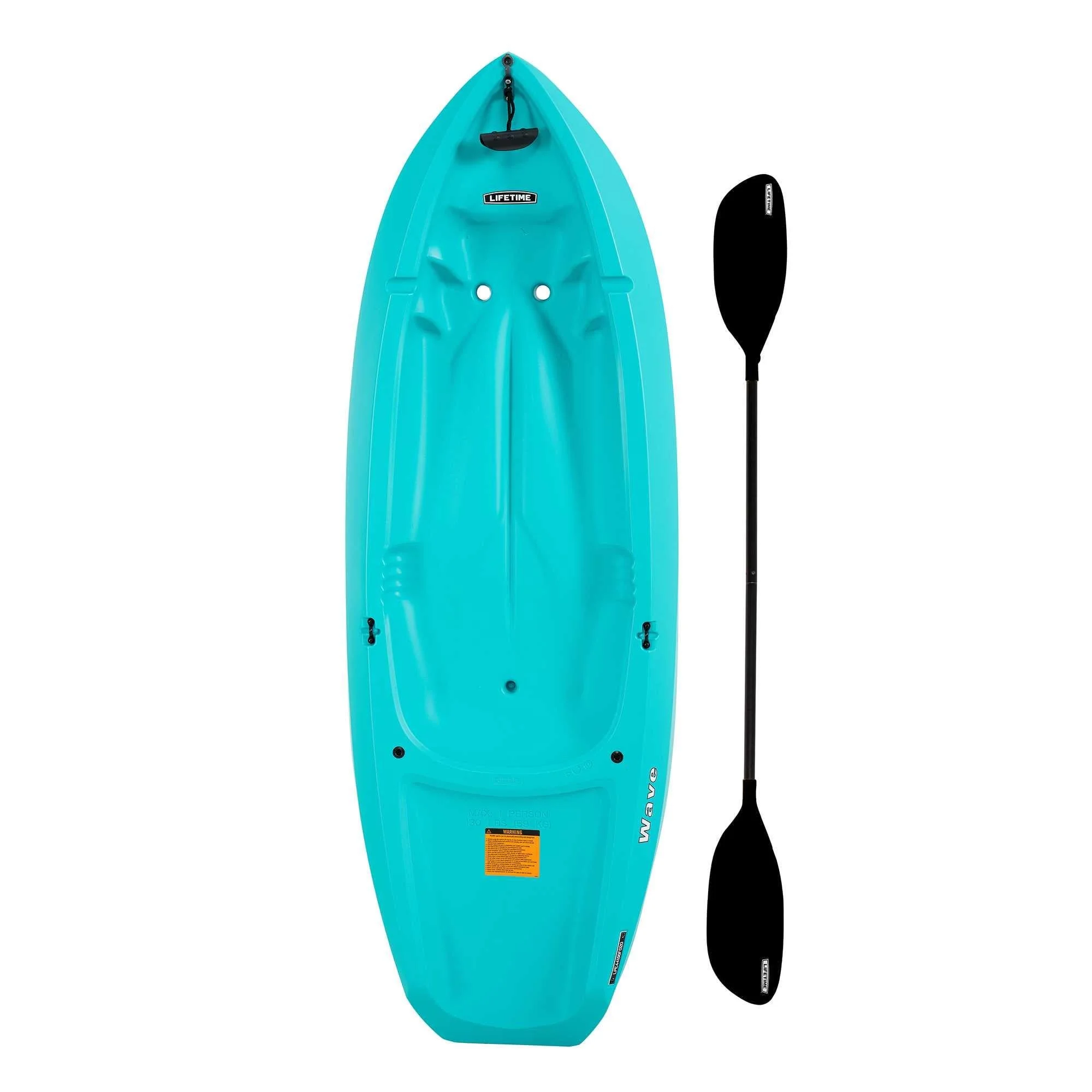 Lifetime Wave 6 ft Youth Kayak, Fire Red (91401) - Image 93