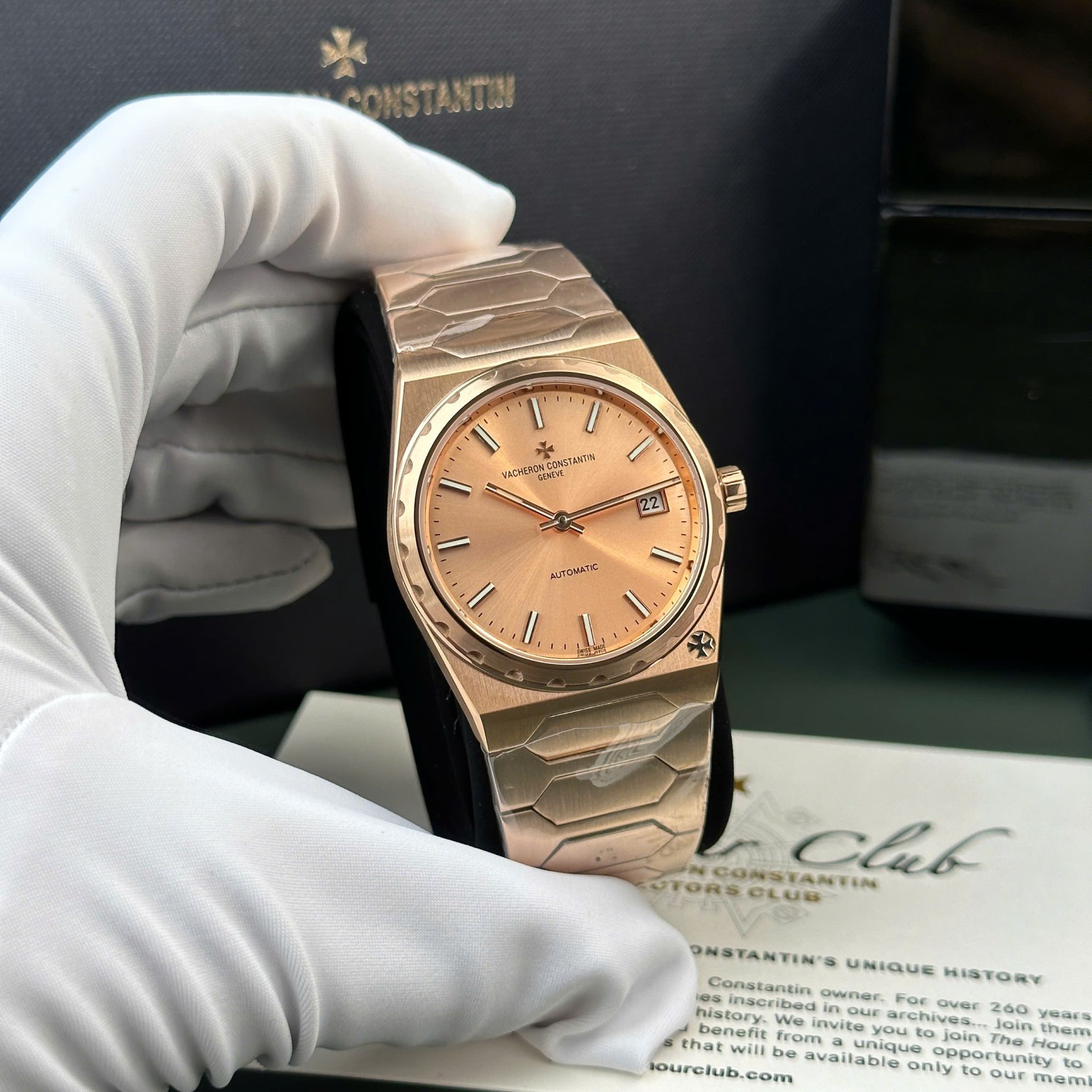 Vacheron Constantin Historiques 222 Replica Watch Rose Gold 8F Factory 37mm - Top club