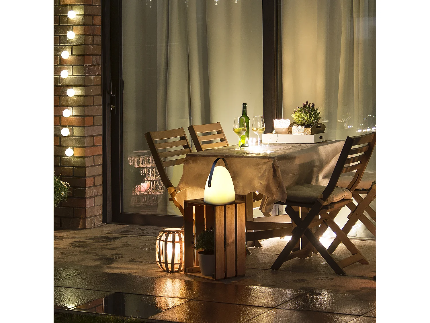 Lampe à Poser d'Extérieur 