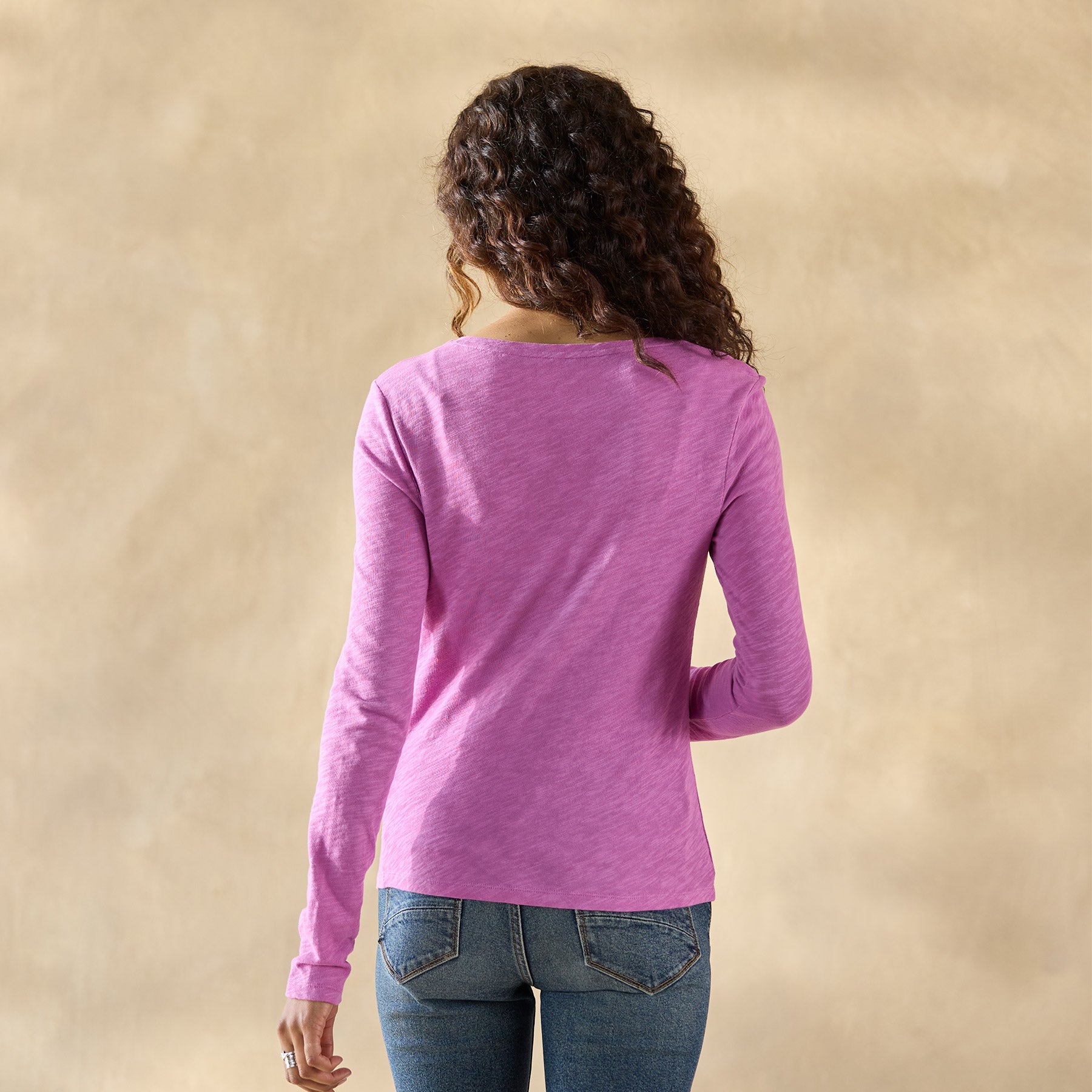 Ultimate Airy Slub Crewneck, Petite - Sundance Clothing