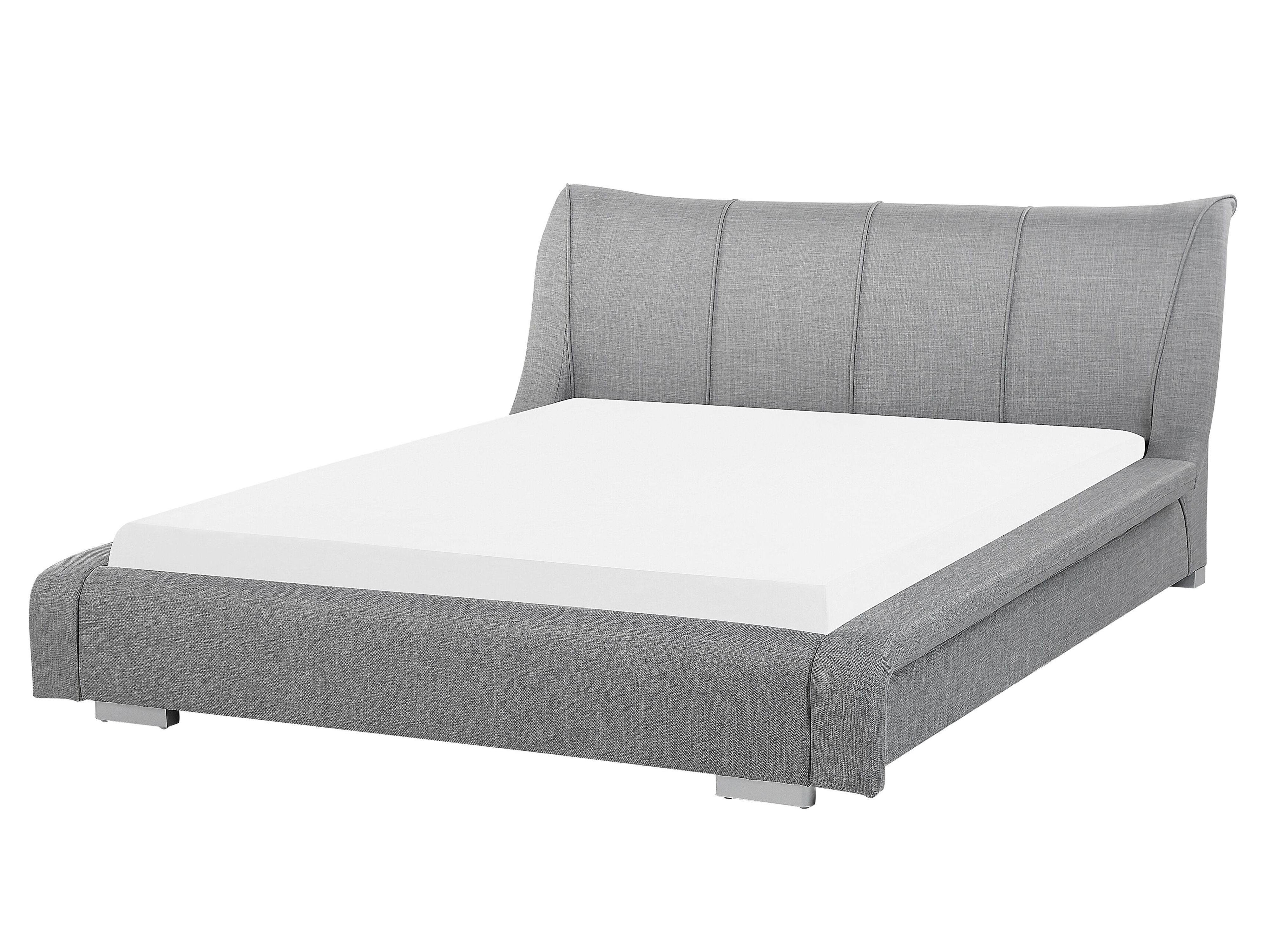 Waterbed Fabric NANTES 160 x 200 cm (EU King Size) Light Grey