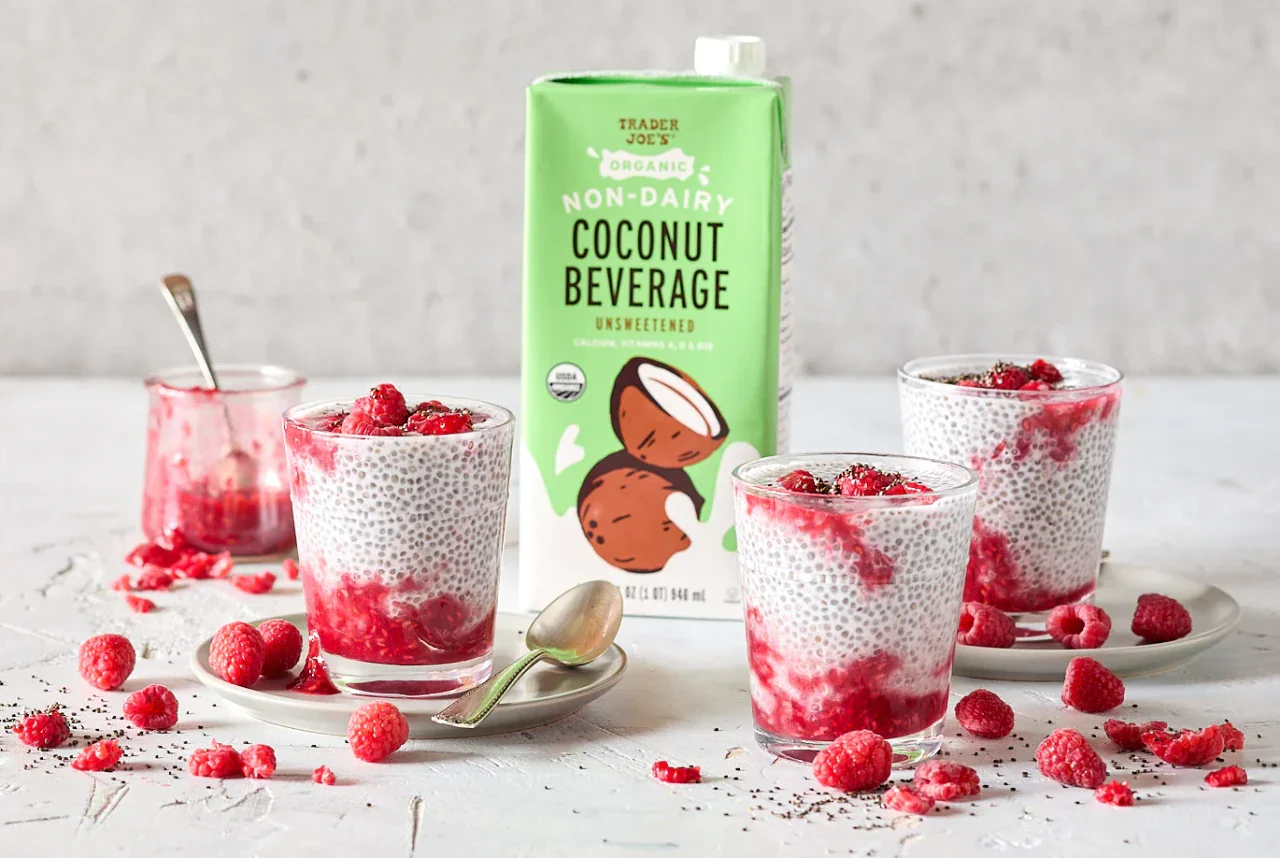 Organic Unsweetened Coconut Beverage Non-Dairy Free Vegan Milk Alternative