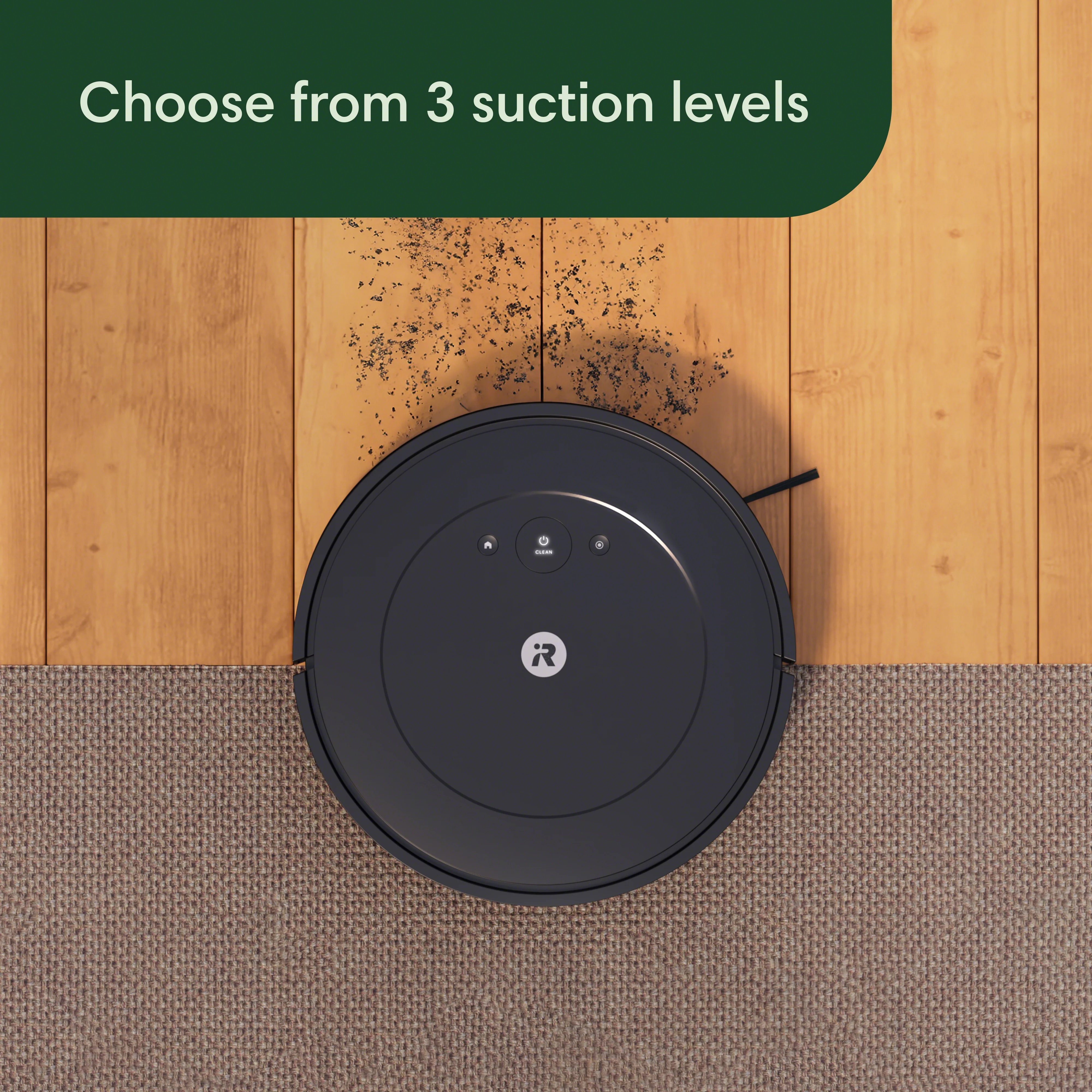 iRobot Roomba Vac Essential Robot Vacuum Cleaner with 3-Stage Cleaning System (Black) - Image 3