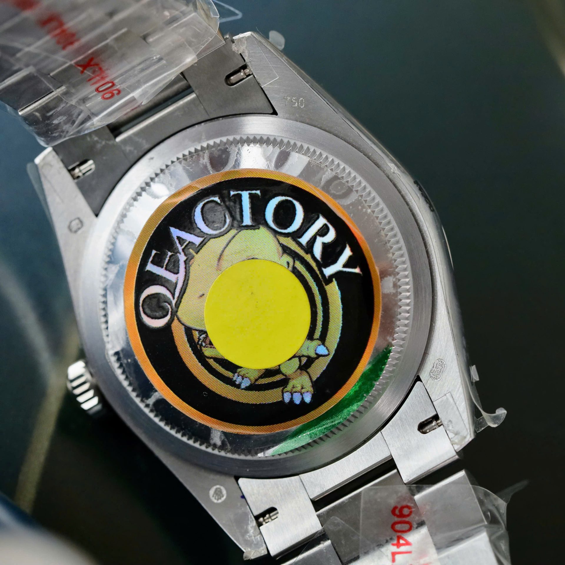 Rolex Day-Date Meteorite Dial Replica Watches Moissanite Diamonds Custom QF Factory 36mm - Top club