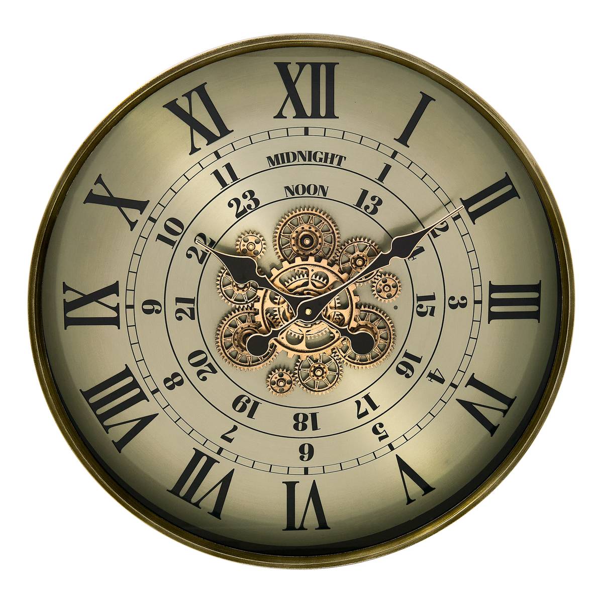 Clock "Michel" Green, D.60 cm