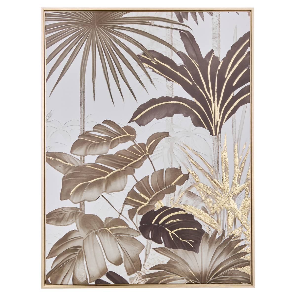 3D Canvas "Shirley" Khaki green, 60x80 cm