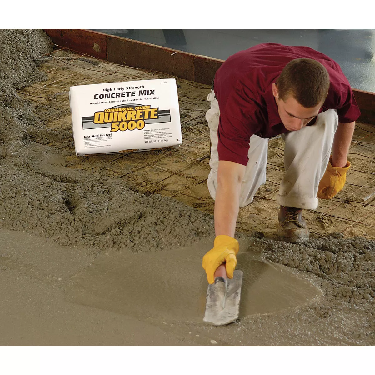 Quikrete 5000 50 Lb. High Early Strength Concrete Mix
