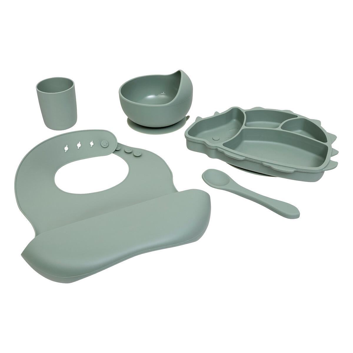 5-piece meal set "Yum" Green