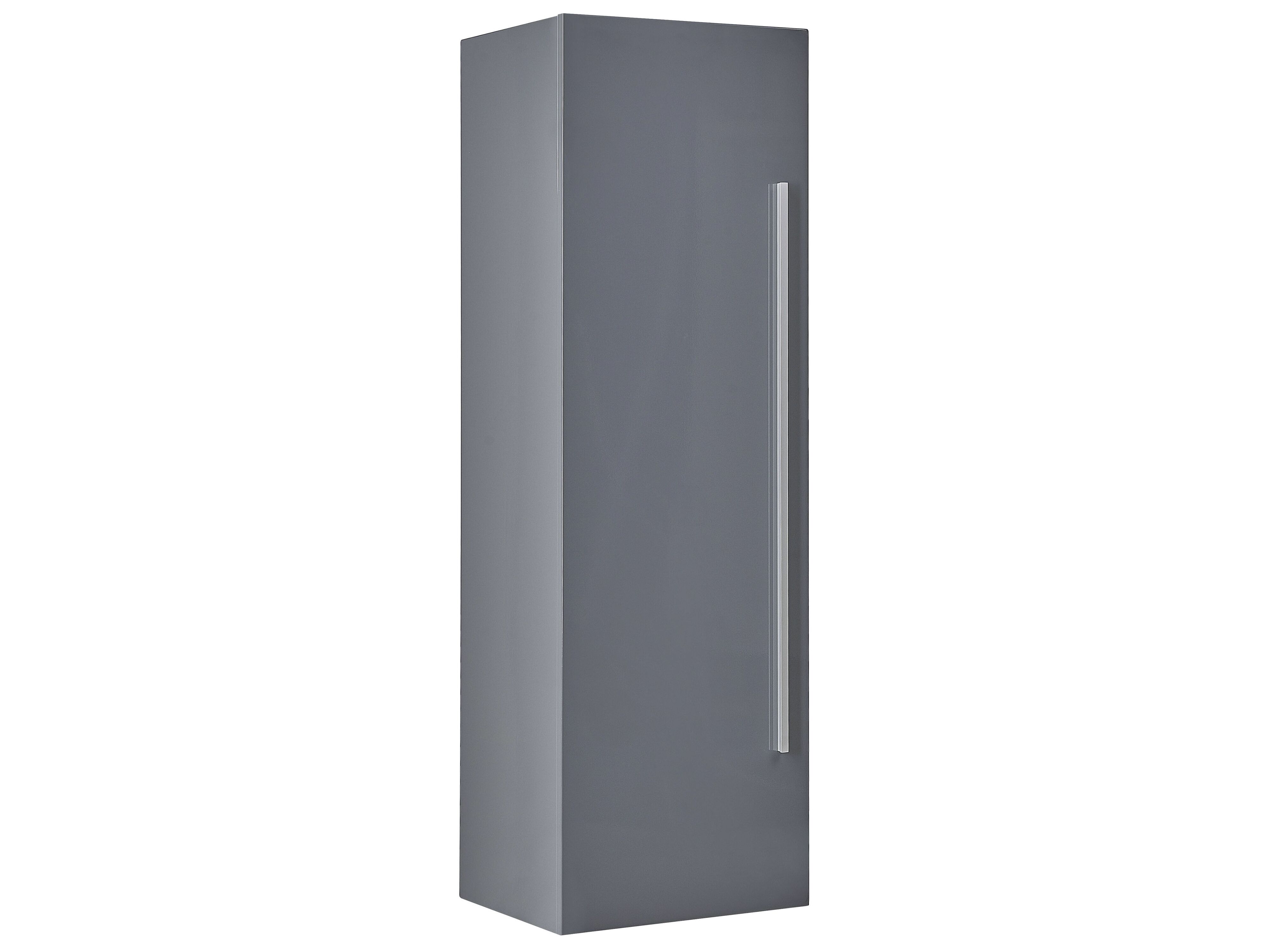 Bathroom Wall Mounted Cabinet MATARO 40 cm Grey