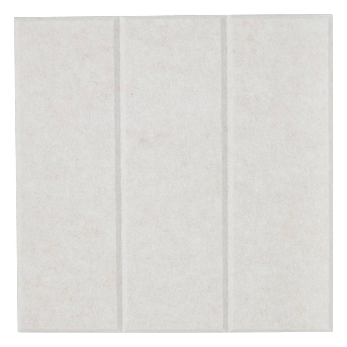 Set of 4 "Felt" Wall Decorative Panels Gray, 30x30 cm