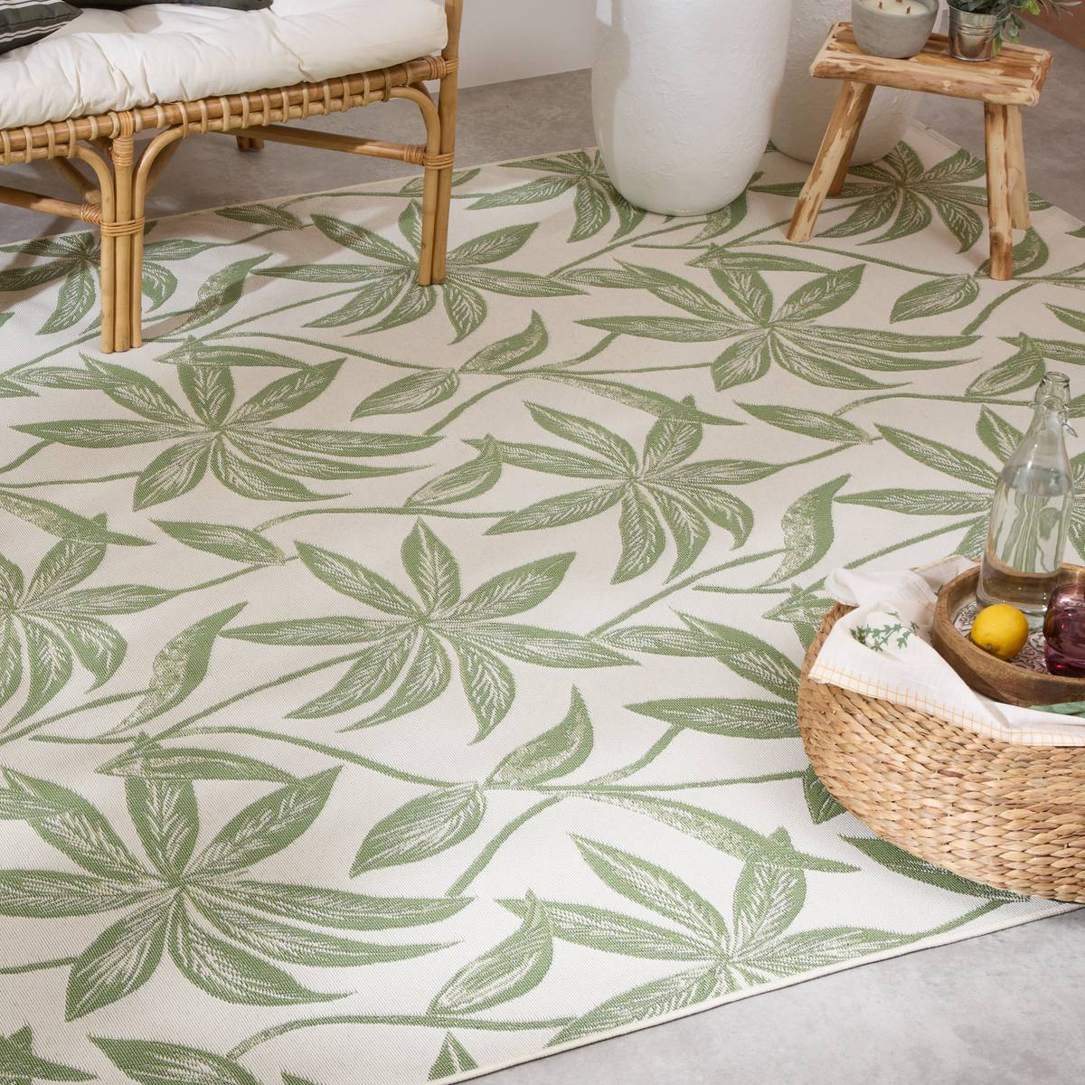 Outdoor Rug "Kepa" 200x150 cm, Multicolor