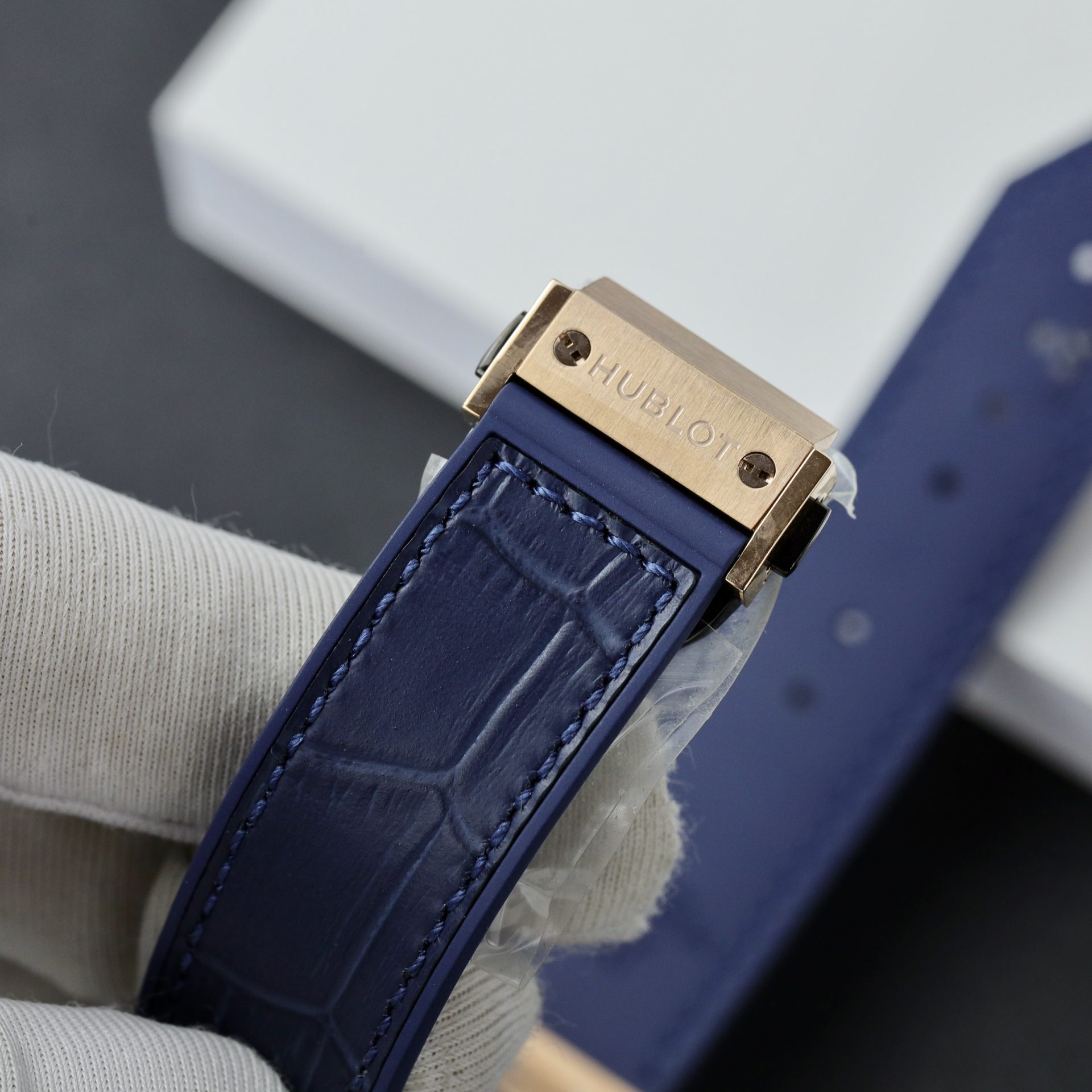 Hublot Replica 1:1 Watch Classic Fusion King Gold Blue Factory JJF 2024 38mm - Top club