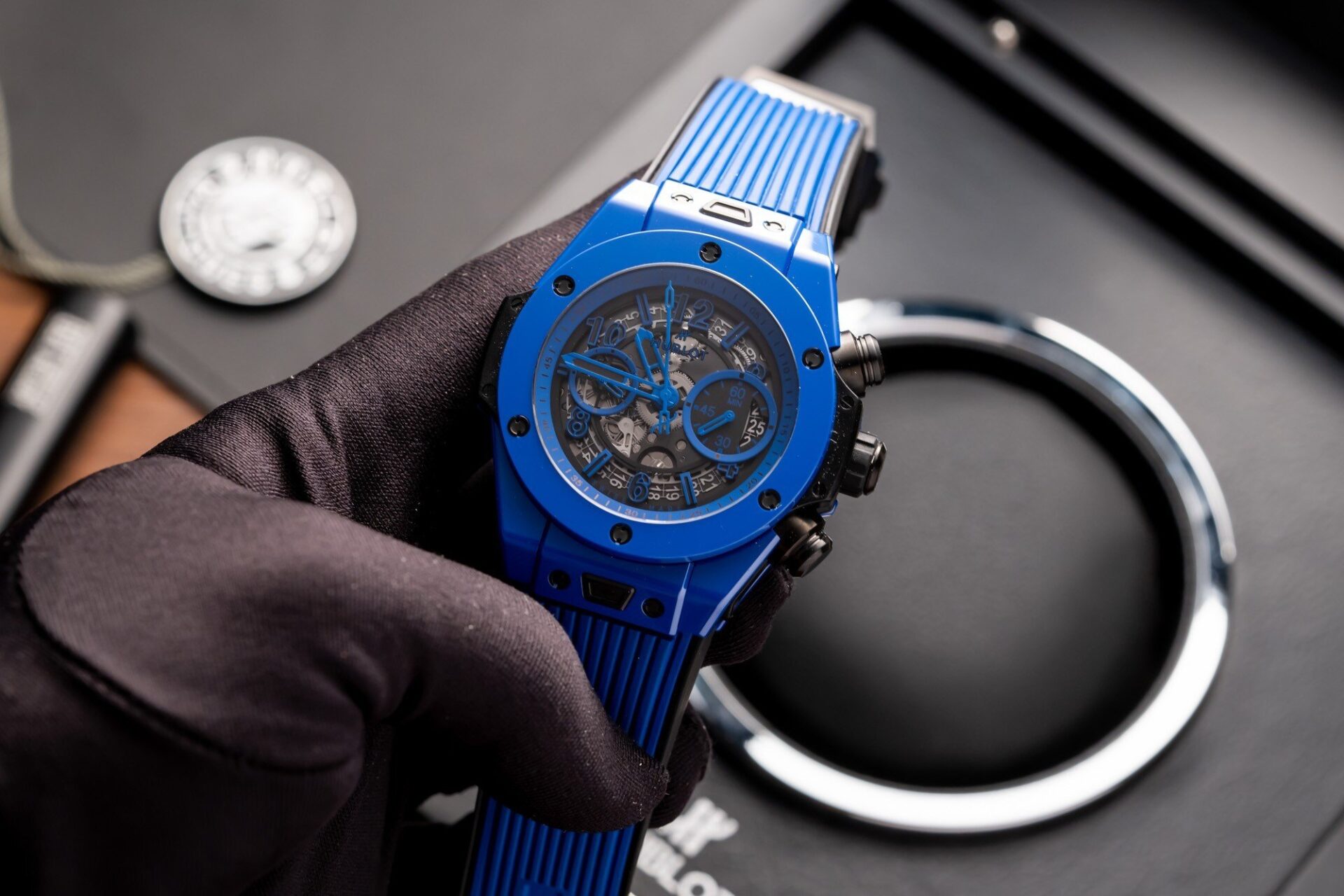 Hublot Best Replica Watch Big Bang Unico Ceramic Blue BBF Factory 42mm - Top club