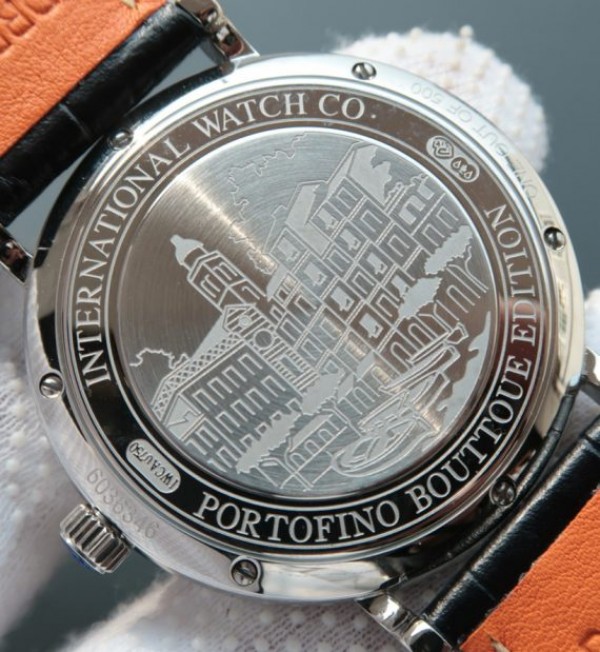Replica IWC MK Portofino IW356512 Automatic Blue Dial Leather Strap - Top club