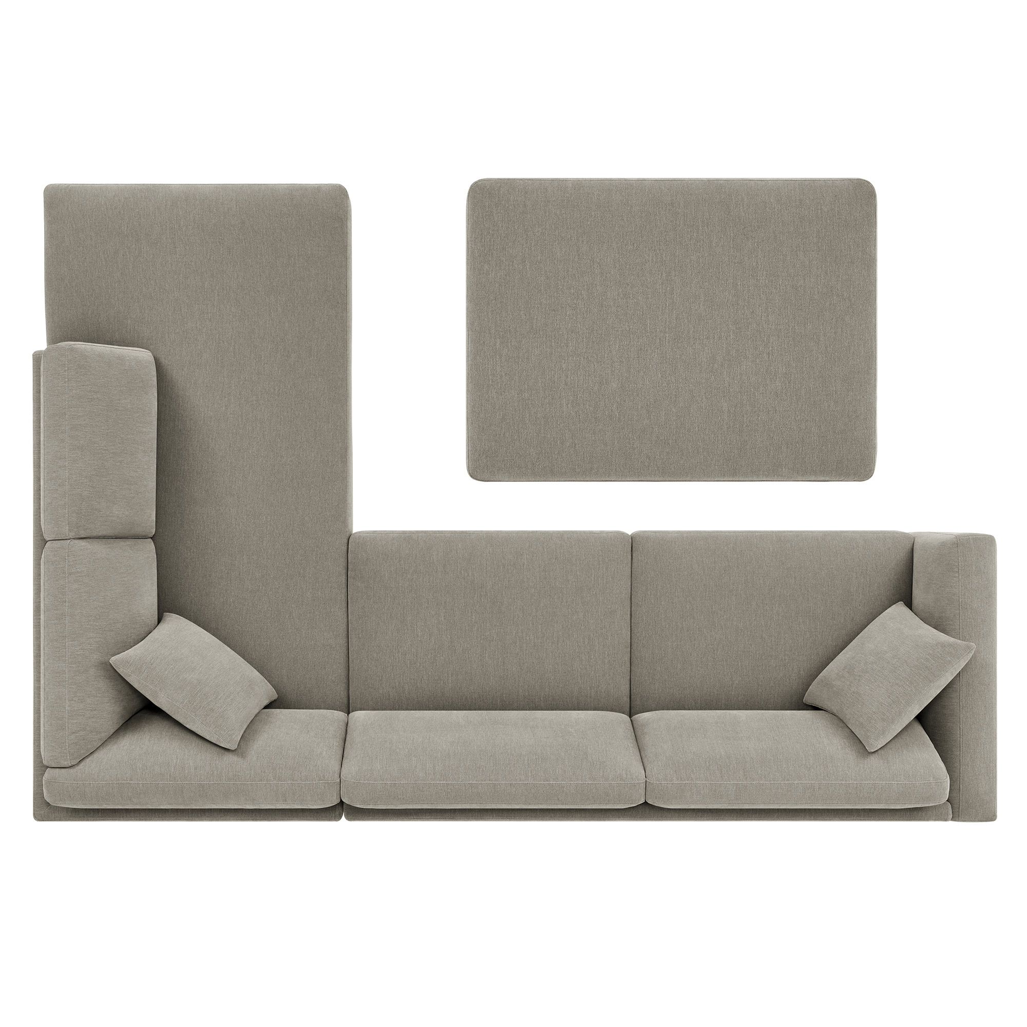 Thomasville Walsen Sectional with Storage Ottoman - Image 5